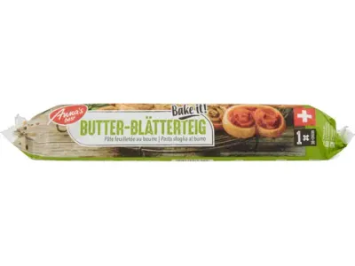 Anna's Best · Pâte feuilletée au beurre · IP-SUISSE 280g
