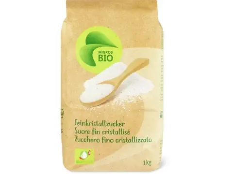 Sucre fin cristallisé · Bio 1kg