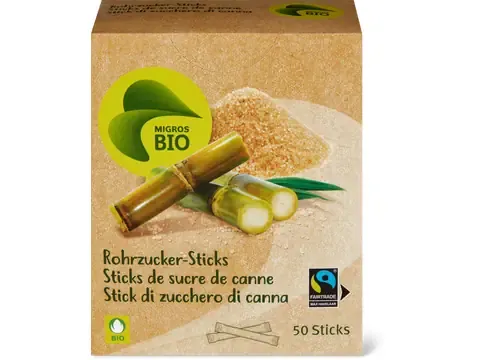 Sticks de sucre de canne · Bio 250g