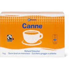 M-Classic · Sucre brut en morceaux Canne 1kg