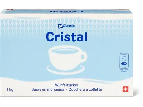 M-Classic · Sucre en morceaux Cristal 1kg