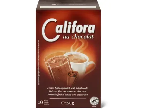 Califora · Boisson cacaotée 10X15g