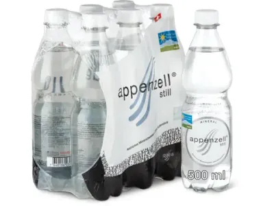 Appenzeller · Eau minérale · De la région, non gazeuse 1x500ml