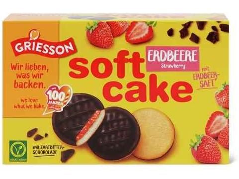 Griesson · Soft Cake · Fraise 300g