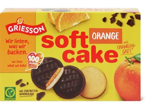 Griesson · soft cake · Orange 300g