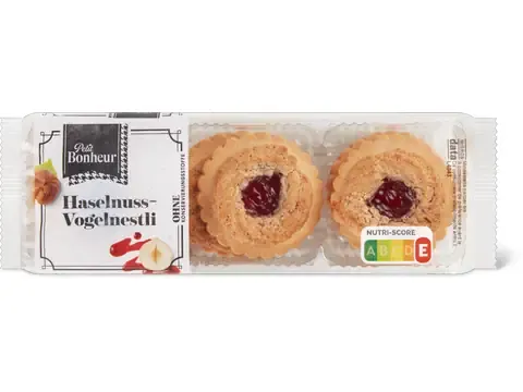 Petit Bonheur · Nids aux noisettes 216g