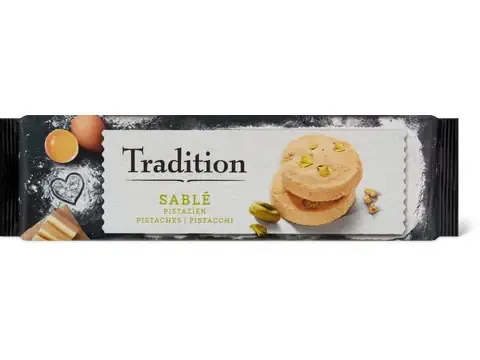 Tradition · Sablé · Pistaches 120g