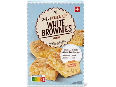 Homemade · White Brownies · Almond 490g