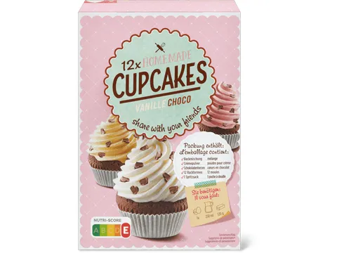 Homemade · Cupcakes · Vanille Choco 425g