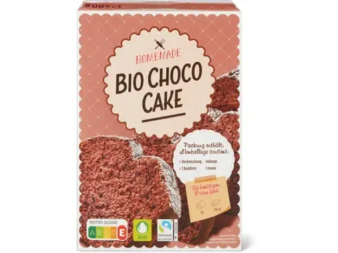 Homemade · Choco Cake · Bio 480g