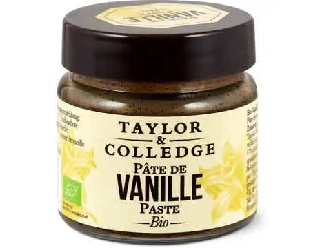 Taylor &amp; Colledge · Pâte de vanille · Bio 65g