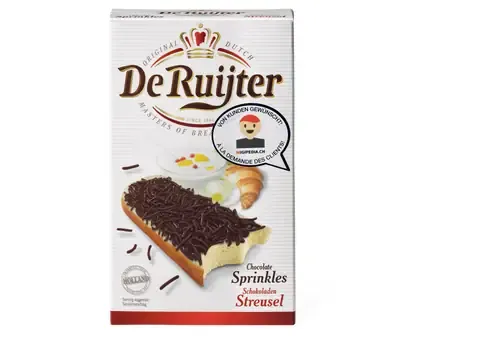 De Ruijter · Granulés de chocolat 400g