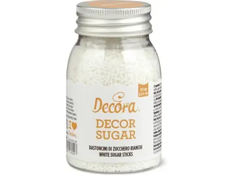 Decora · Vermicelles en sucre · blanc 1 pièce