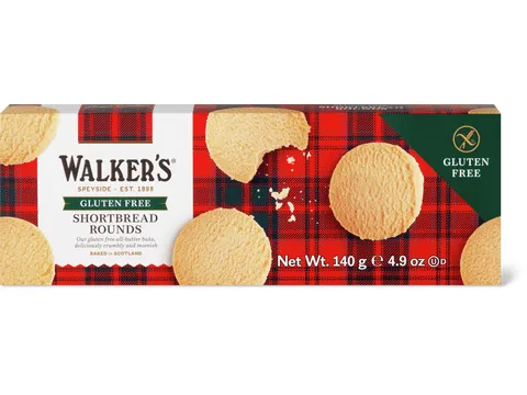 Walkers · Shortbread · Rounds 140g