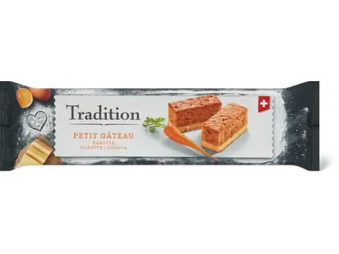 Tradition · Petit Gâteau · Carotte 150g