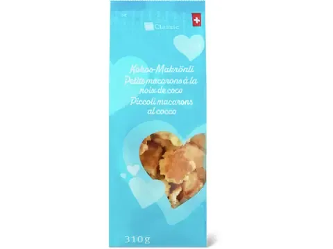 M-Classic · Petits macarons à la noix de coco 310g