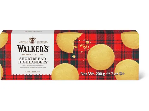Walkers · Shortbread · Highlanders 200g