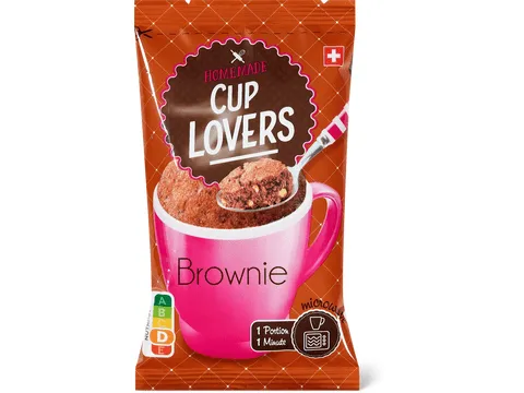 Homemade Cup Lovers · Brownie 80 g
