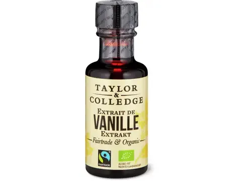 Taylor &amp; Colledge · Extrait de vanille · Bio 50ml
