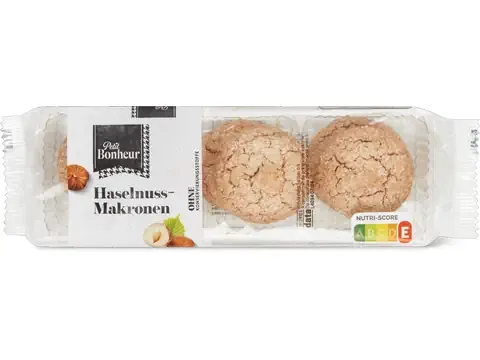 Petit Bonheur · Macarons aux noisettes 207g
