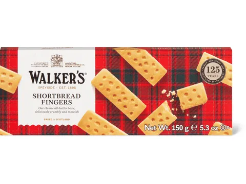 Walkers · Shortbread · Fingers 150g