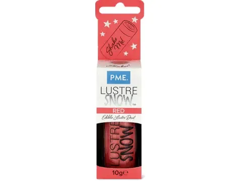 Poudre décorative · rouge 1 pièce