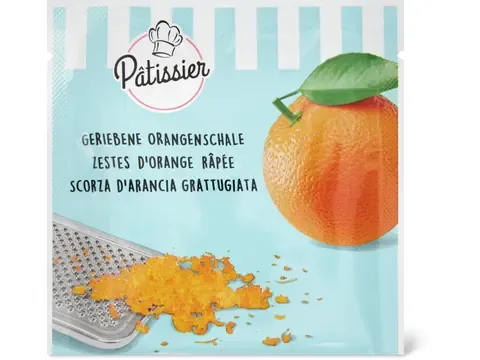Patissier · Zestes d’orange râpée 20g