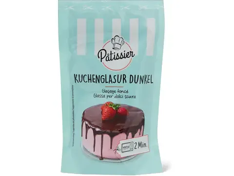 Patissier · Glaçage · sombre 125g