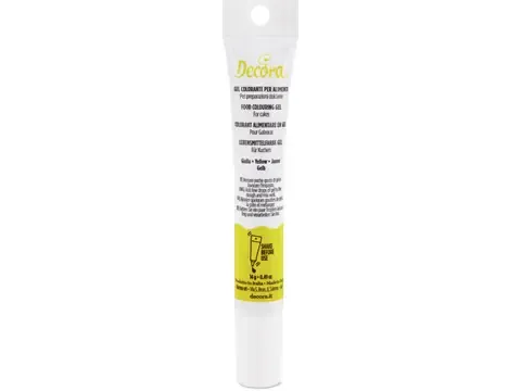 Decora · Colorant alimentaire · jaune 1 pièce
