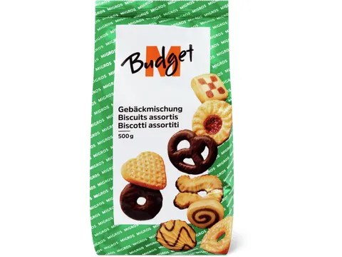 M-Budget · Biscuits assortis 500g