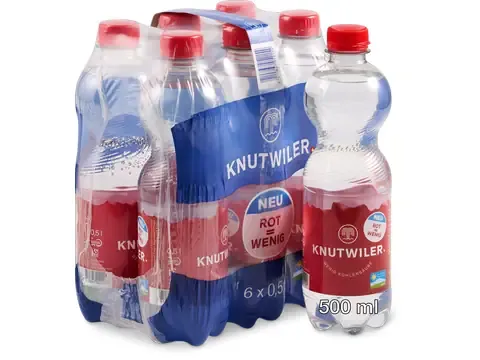 Knutwiler · Eau minérale · De la région, légèrement pétillante 1x500ml