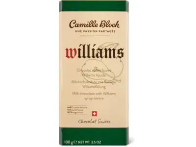 Camille Bloch · Williams · avec croûte de sucre 100g