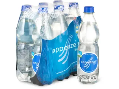 Appenzeller · Eau minérale · De la région, gazeuse 1x500ml