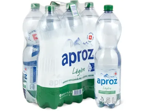 Aproz · Légère · légèrement gazeuse 1x1.5l