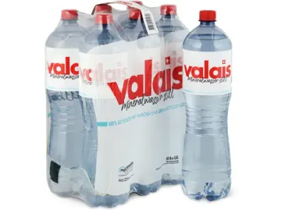 Valais · Eau minérale · naturelle 1x1.5l