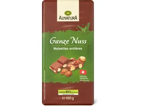 Alnatura · Noisettes entières · Bio 100g