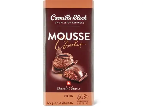Camille Bloch · Noir · 60% Cacao Mousse Chocolat 100g
