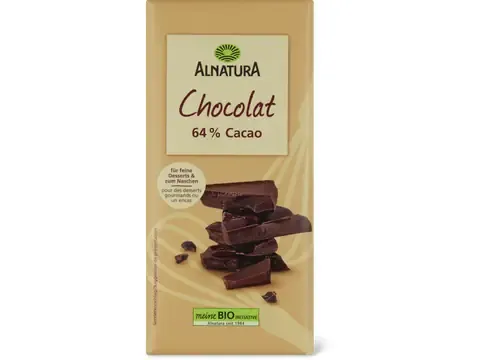 Alnatura · Chocolat · Bio, 64% Cacao 150g
