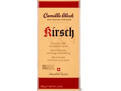 Camille Bloch · Kirsch · sans croûte de sucre 100g