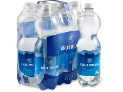 Knutwiler · Eau minérale · De la région, gazéifiée 1x1.5l