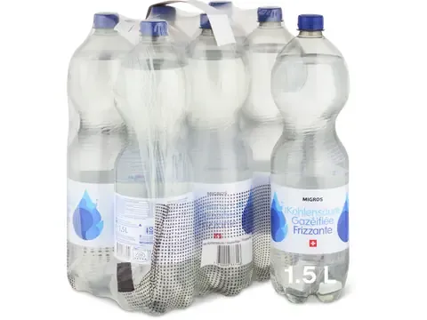 Eau minérale · avec gazeuse 6x1.5l