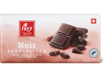 Frey · Noir spécial 72% 100g