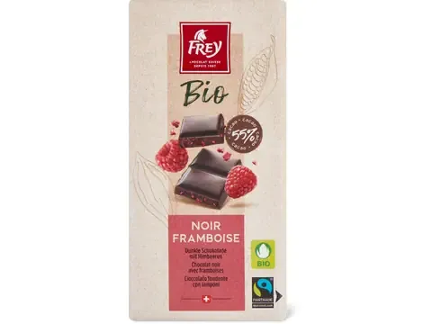 Frey · Noir Framboise · Bio, 55% Cacao 100g