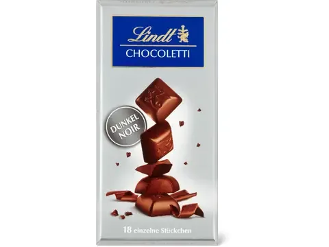 Lindt Chocoletti · Noir 100g