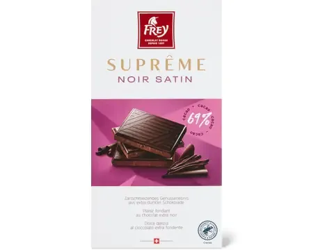 Frey Suprême  · Noir Satin · 69% cacao 100g