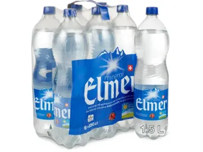 Elmer · Eau minérale · De la région, gazeuse 1x1.5l
