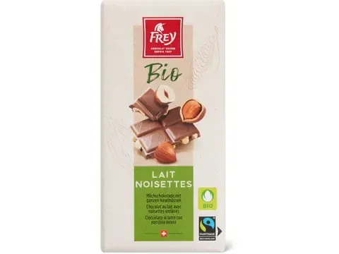 Frey · Lait Noisettes · Bio 100g