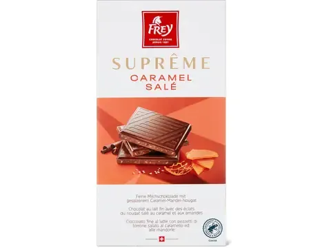 Frey Suprême  · Caramel salé 100g