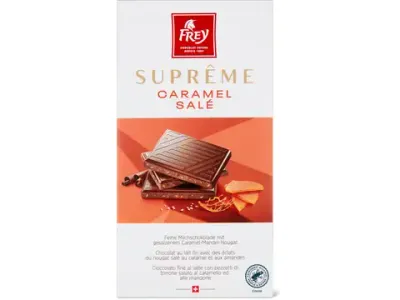 Frey Suprême  · Caramel salé 100g