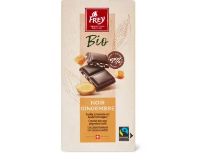 Frey · Noir Gingembre · Bio, 55% cacao 100g